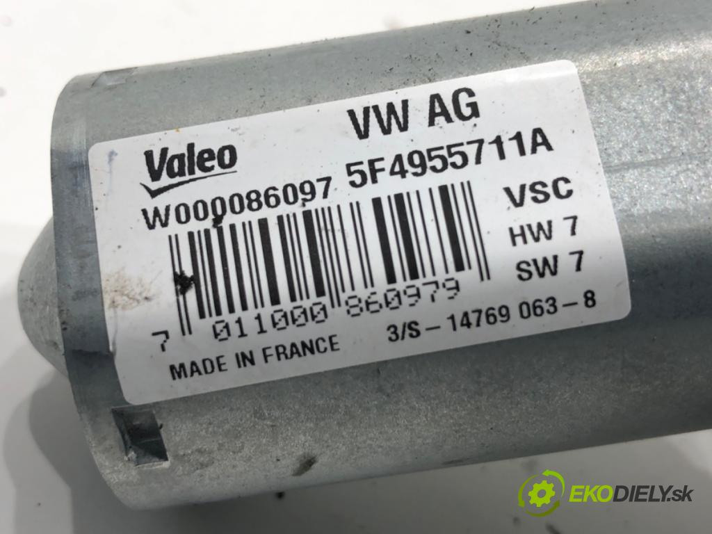 SKODA FABIA III Kombi (NJ5) 2014 - 2022    1.0 55 kW [75 KM] benzyna 2014 - 2022  motor stěračů zadní část 5F4955711A