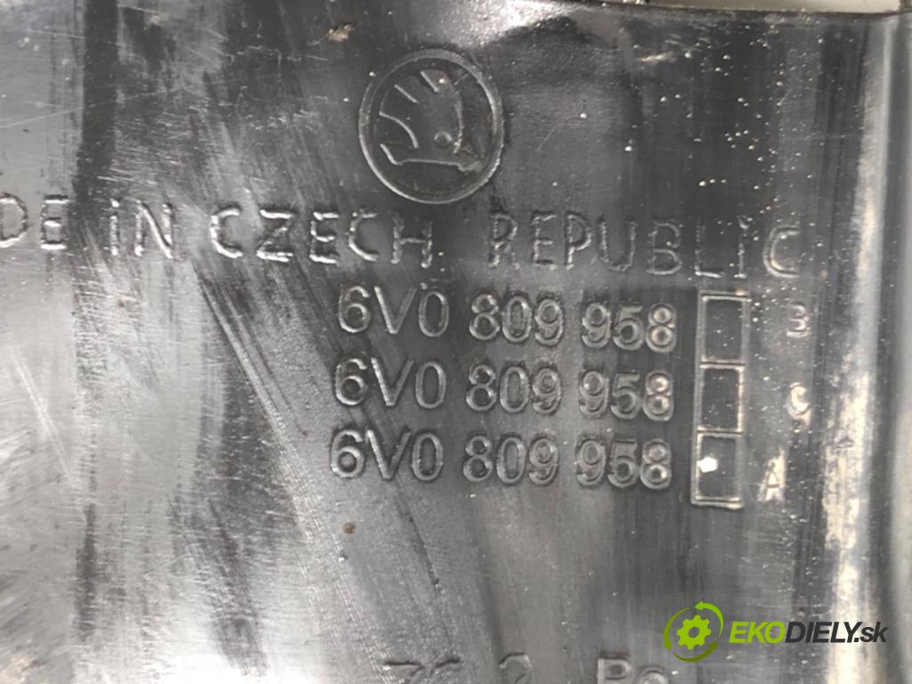 SKODA FABIA III Kombi (NJ5) 2014 - 2022    1.0 55 kW [75 KM] benzyna 2014 - 2022  podblatník pravý přední část 6VO809958