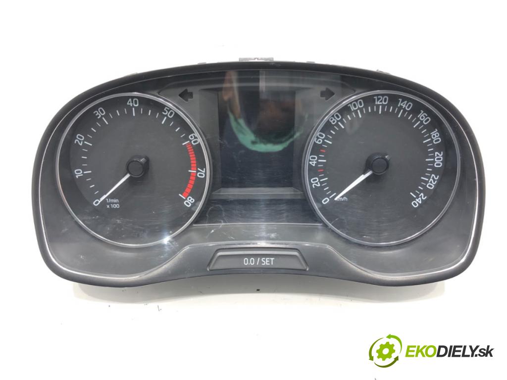 SKODA FABIA III Kombi (NJ5) 2014 - 2022    1.0 55 kW [75 KM] benzyna 2014 - 2022  Prístrojovka 6V0920730B (Prístrojová doska, displej)
