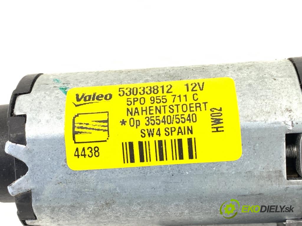 SEAT LEON (1P1) 2005 - 2013    1.6 75 kW [102 KM] benzyna 2005 - 2012  motor stěračů zadní část 5P0955711C