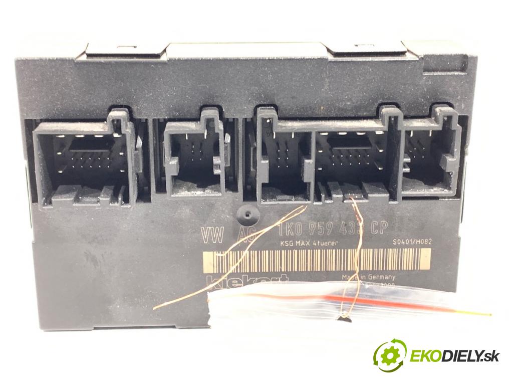 SEAT LEON (1P1) 2005 - 2013    1.6 75 kW [102 KM] benzyna 2005 - 2012  Modul komfortu 1K0959433CP (Modul komfortu)