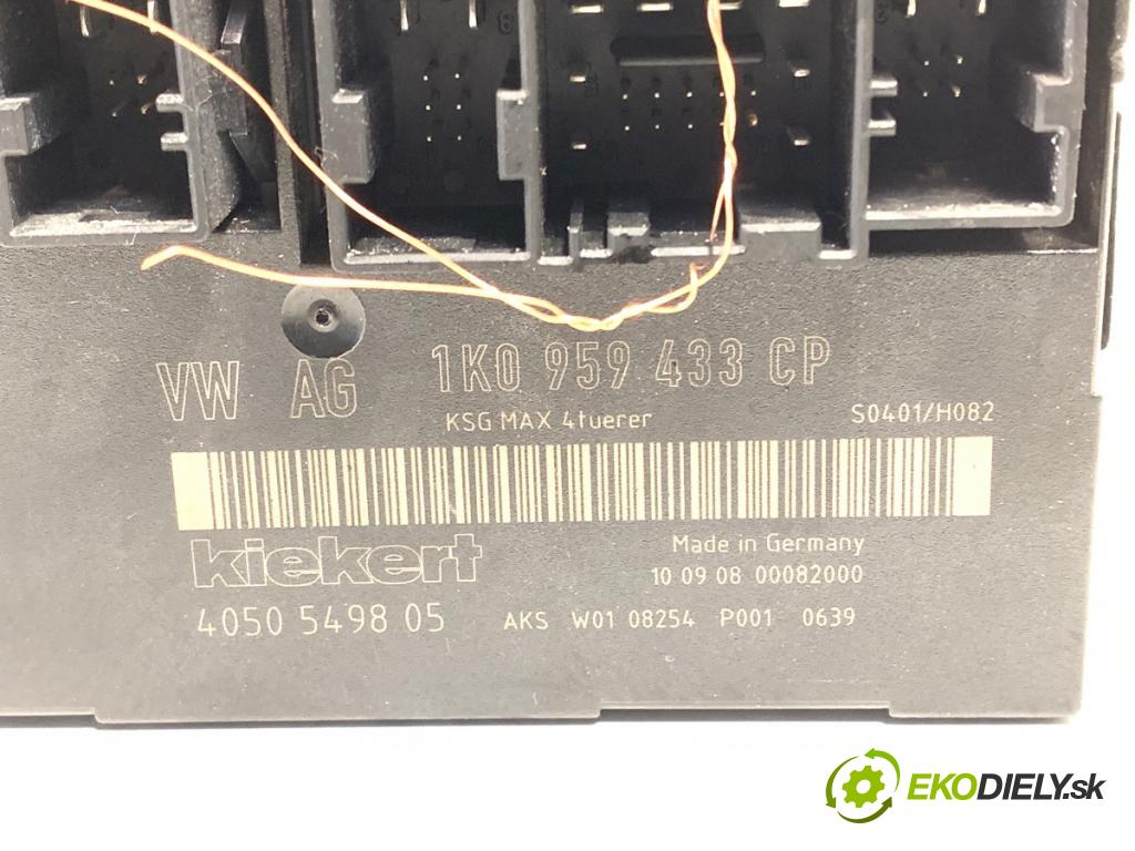 SEAT LEON (1P1) 2005 - 2013    1.6 75 kW [102 KM] benzyna 2005 - 2012  Modul komfortu 1K0959433CP (Modul komfortu)