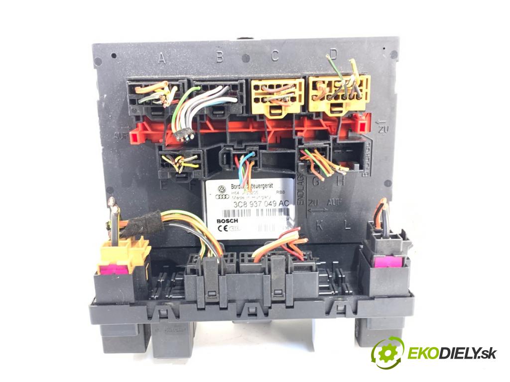 SEAT LEON (1P1) 2005 - 2013    1.6 75 kW [102 KM] benzyna 2005 - 2012  Modul BORDNETZ 3C8937049AC (Ostatné)