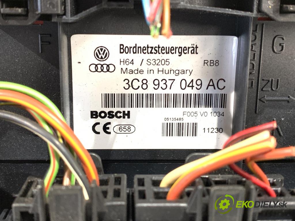 SEAT LEON (1P1) 2005 - 2013    1.6 75 kW [102 KM] benzyna 2005 - 2012  Modul BORDNETZ 3C8937049AC (Ostatné)