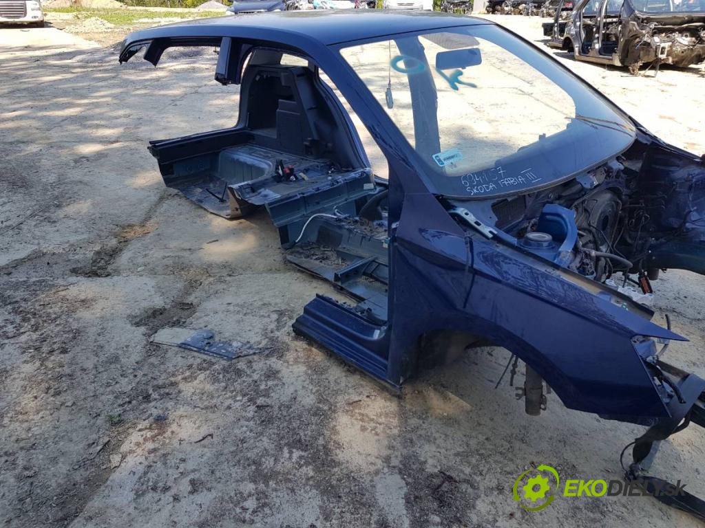 SKODA FABIA III Kombi 2018 55 kW 1.0 999 KAROSERIA ČTVRŤÁK blatník zadní část levý práh střecha PODŁUŻNICA levý pravý
