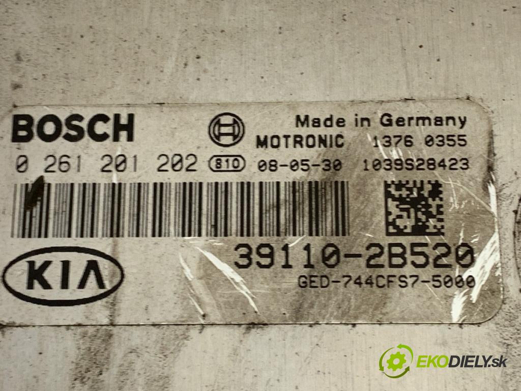 KIA CEED SW (ED) 2007 - 2012    1.4 80 kW [109 KM] benzyna 2007 - 2012  riadiaca jednotka Motor 39110-2B520 (Riadiaca jednotka)