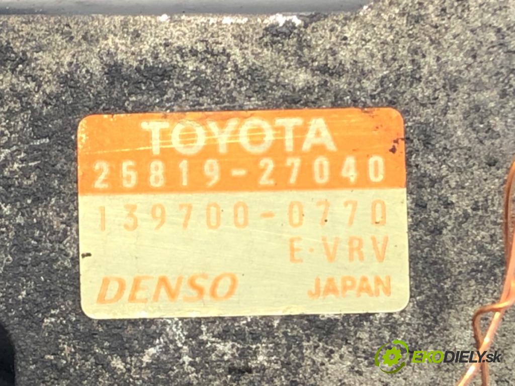 TOYOTA RAV 4 II (_A2_) 2000 - 2005    2.0 D 4WD (CLA20_, CLA21_) 85 kW [116 KM] olej napędowy 2001 - 2005  Ventil tlaku 25819-27040 (Ventil)