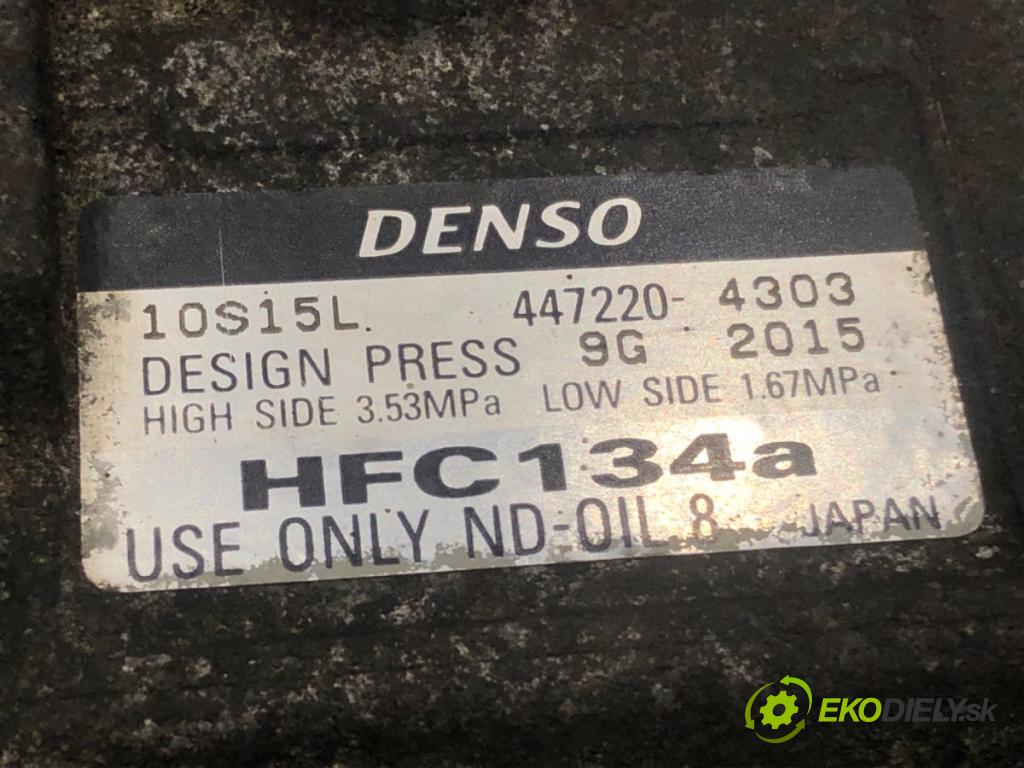 TOYOTA RAV 4 II (_A2_) 2000 - 2005    2.0 D 4WD (CLA20_, CLA21_) 85 kW [116 KM] olej napędowy 2001 - 2005  Kompresor klimatizácie 447220-4303 (Kompresor klimatizácie)