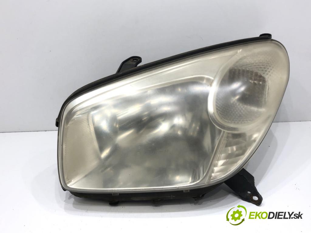 TOYOTA RAV 4 II (_A2_) 2000 - 2005    2.0 D 4WD (CLA20_, CLA21_) 85 kW [116 KM] olej napędowy 2001 - 2005  světlomet levý přední část 