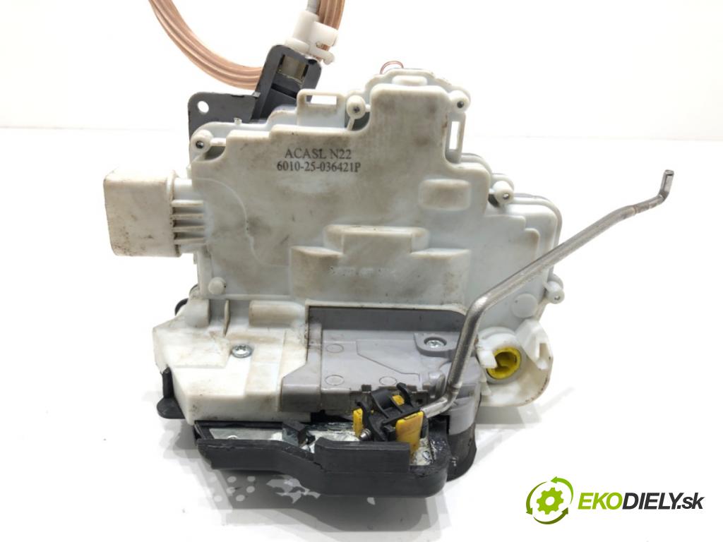 AUDI A3 (8P1) 2003 - 2013    1.9 TDI 77 kW [105 KM] olej napędowy 2003 - 2010  zámok dveře pravý přední část 6010-25-036421P