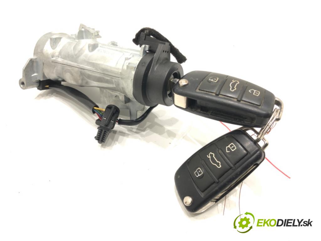 AUDI A3 (8P1) 2003 - 2013    1.9 TDI 77 kW [105 KM] olej napędowy 2003 - 2010  spinačka 1K0905851B (Spínacia skrinka a kľúč)
