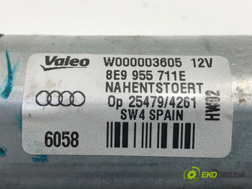 AUDI A3 (8P1) 2003 - 2013    1.9 TDI 77 kW [105 KM] olej napędowy 2003 - 2010  motor stěračů zadní část 8E9955711E