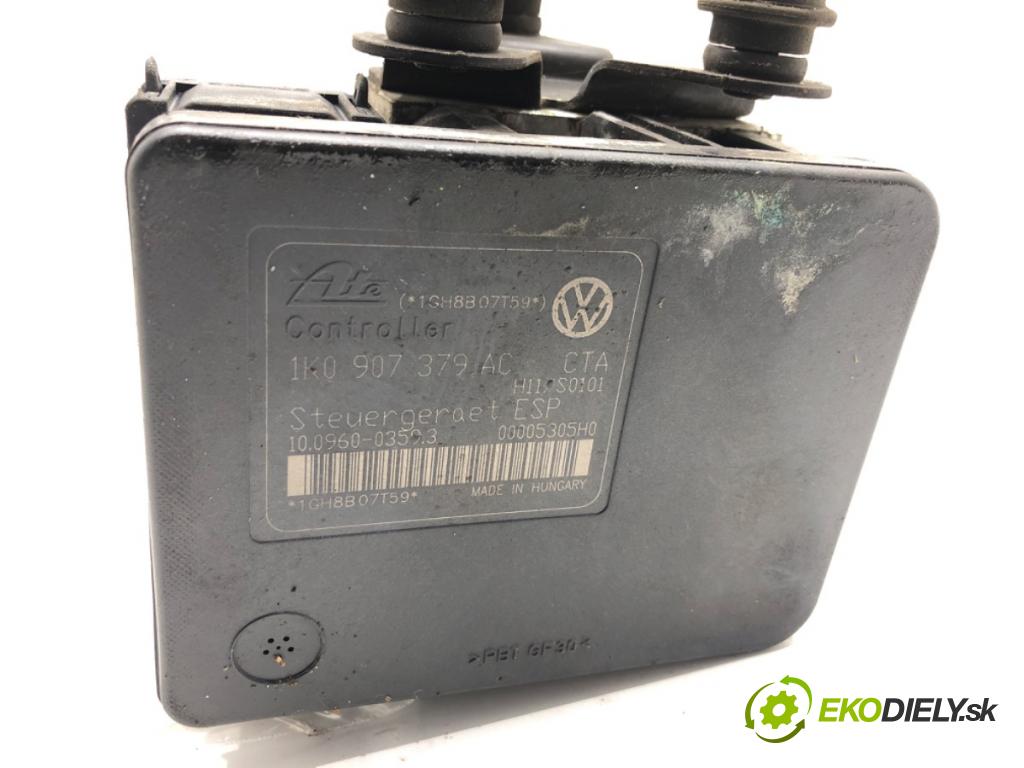 AUDI A3 (8P1) 2003 - 2013    1.9 TDI 77 kW [105 KM] olej napędowy 2003 - 2010  Pumpa ABS 1K0907379AC (Pumpa ABS)