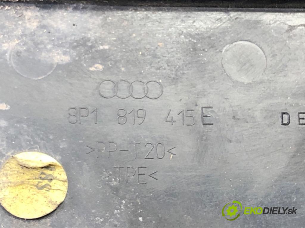 AUDI A3 (8P1) 2003 - 2013    1.9 TDI 77 kW [105 KM] olej napędowy 2003 - 2010  Torpédo, plast pod čelné okno 8P1819415E (Torpédo)