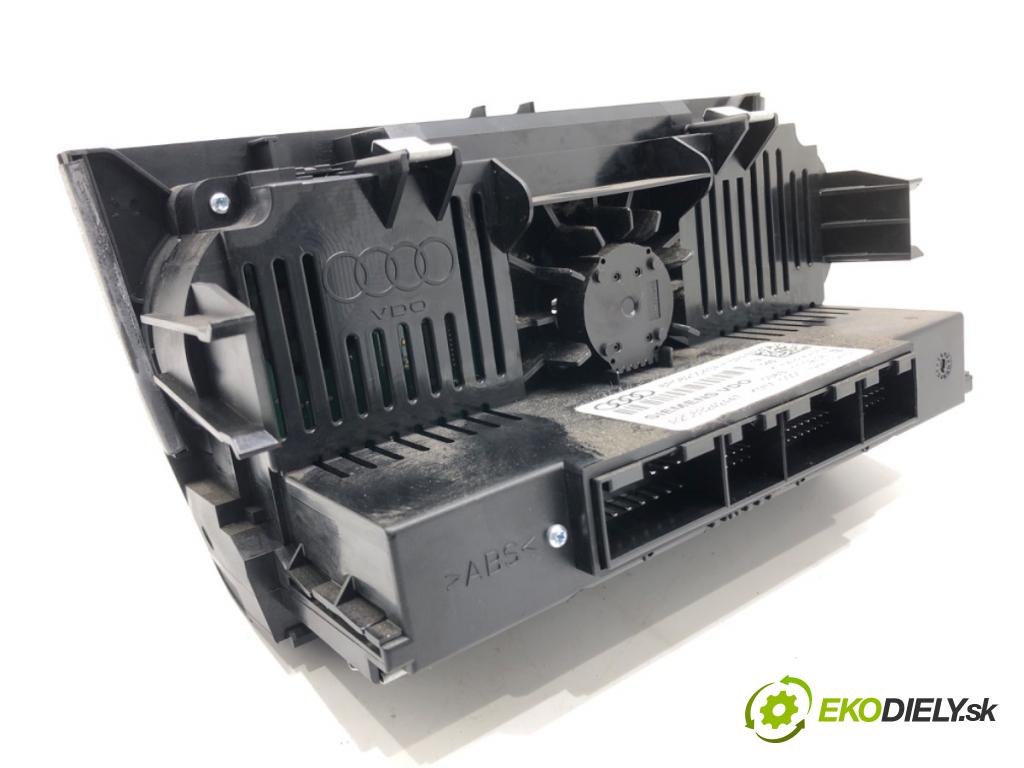 AUDI A3 (8P1) 2003 - 2013    1.9 TDI 77 kW [105 KM] olej napędowy 2003 - 2010  Panel ovládania kúrenia 8P0820043AH (Prepínač/spínač/tlačidlo a ovládač kúrenia)