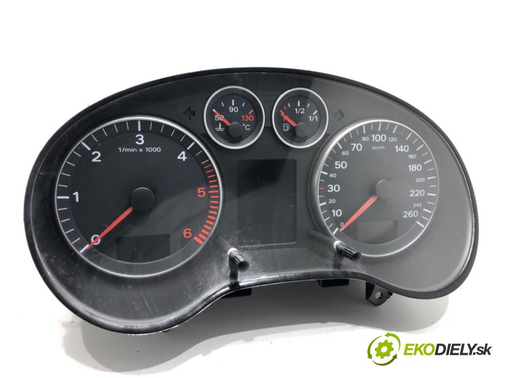 AUDI A3 (8P1) 2003 - 2013    1.9 TDI 77 kW [105 KM] olej napędowy 2003 - 2010  Prístrojovka 8P0920931E (Prístrojová doska, displej)