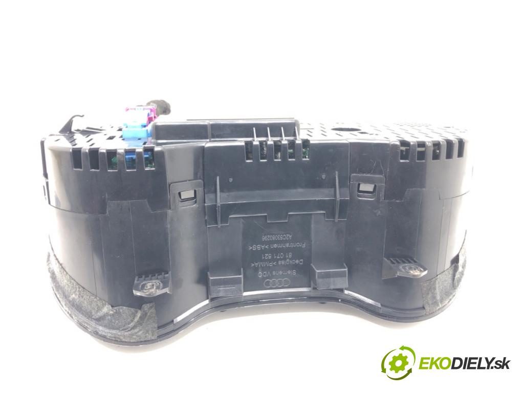 AUDI A3 (8P1) 2003 - 2013    1.9 TDI 77 kW [105 KM] olej napędowy 2003 - 2010  Prístrojovka 8P0920931E (Prístrojová doska, displej)