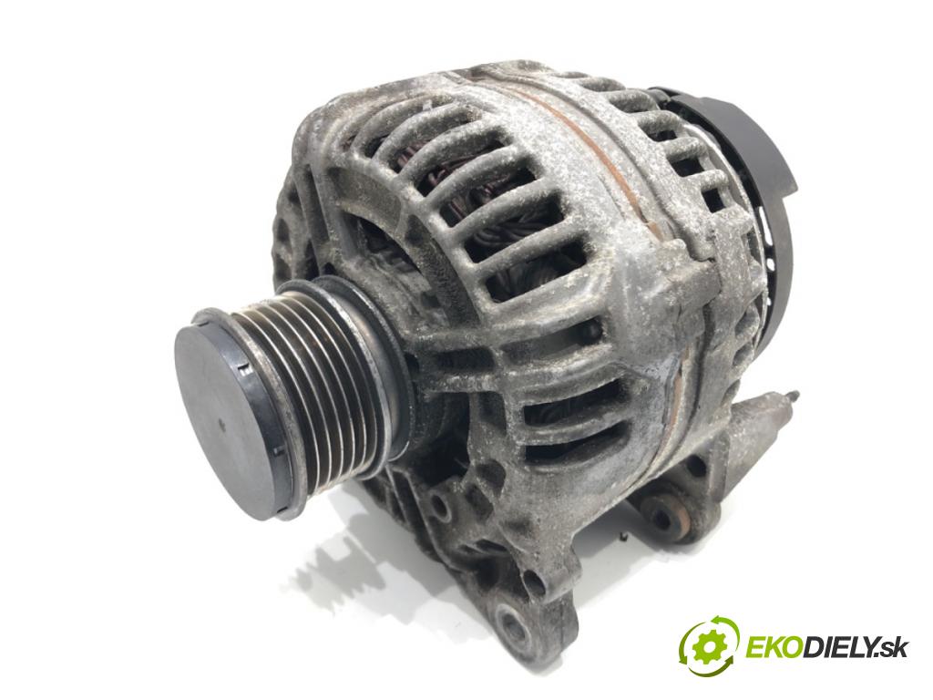 AUDI A3 (8P1) 2003 - 2013    1.9 TDI 77 kW [105 KM] olej napędowy 2003 - 2010  Alternátor 06F903023F (Alternátor)