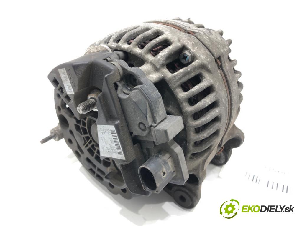 AUDI A3 (8P1) 2003 - 2013    1.9 TDI 77 kW [105 KM] olej napędowy 2003 - 2010  Alternátor 06F903023F (Alternátor)