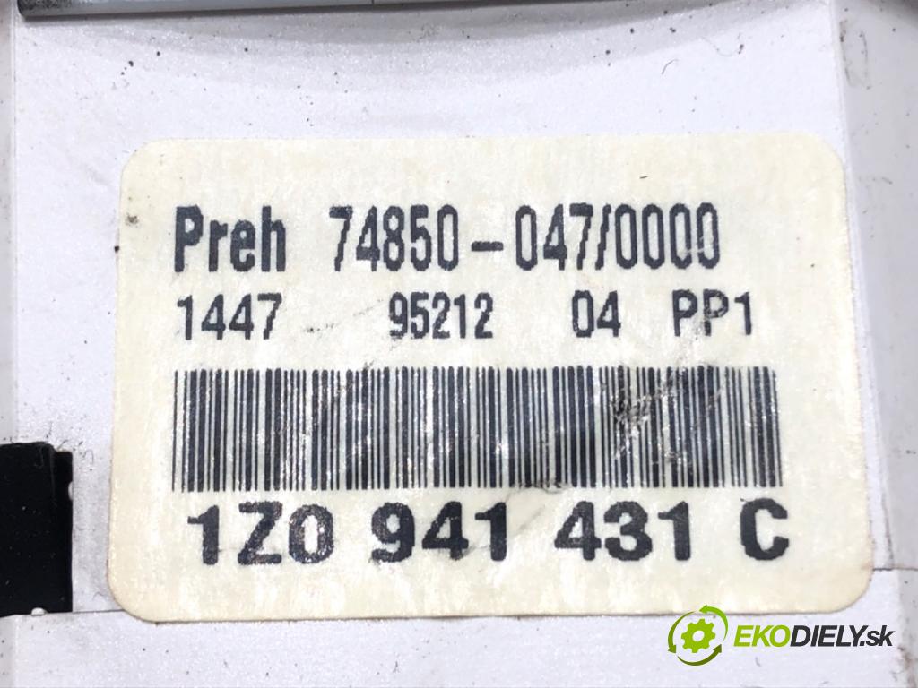 SKODA OCTAVIA II (1Z3) 2004 - 2013    1.6 FSI 85 kW [115 KM] benzyna 2004 - 2008  spínač světel 1Z0941431C