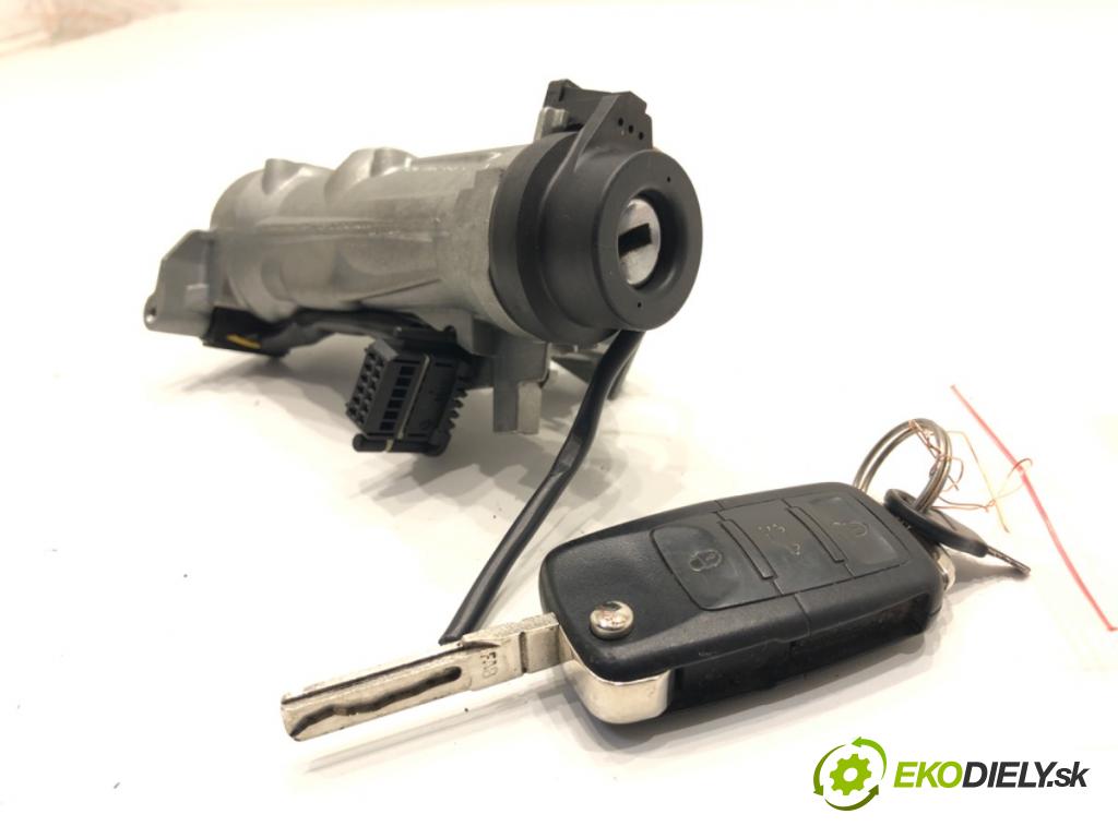 SKODA OCTAVIA II (1Z3) 2004 - 2013    1.6 FSI 85 kW [115 KM] benzyna 2004 - 2008  spinačka 1K0905851B (Spínacia skrinka a kľúč)