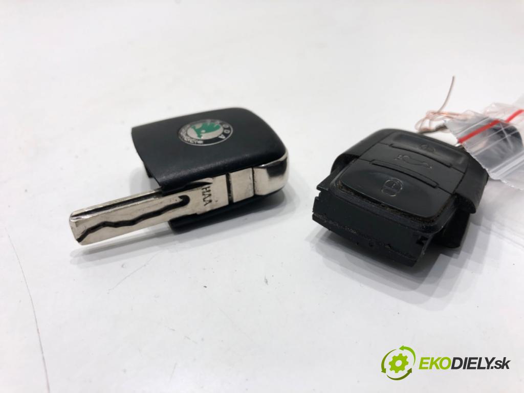 SKODA OCTAVIA II (1Z3) 2004 - 2013    1.6 FSI 85 kW [115 KM] benzyna 2004 - 2008  spinačka 1K0905851B (Spínacia skrinka a kľúč)