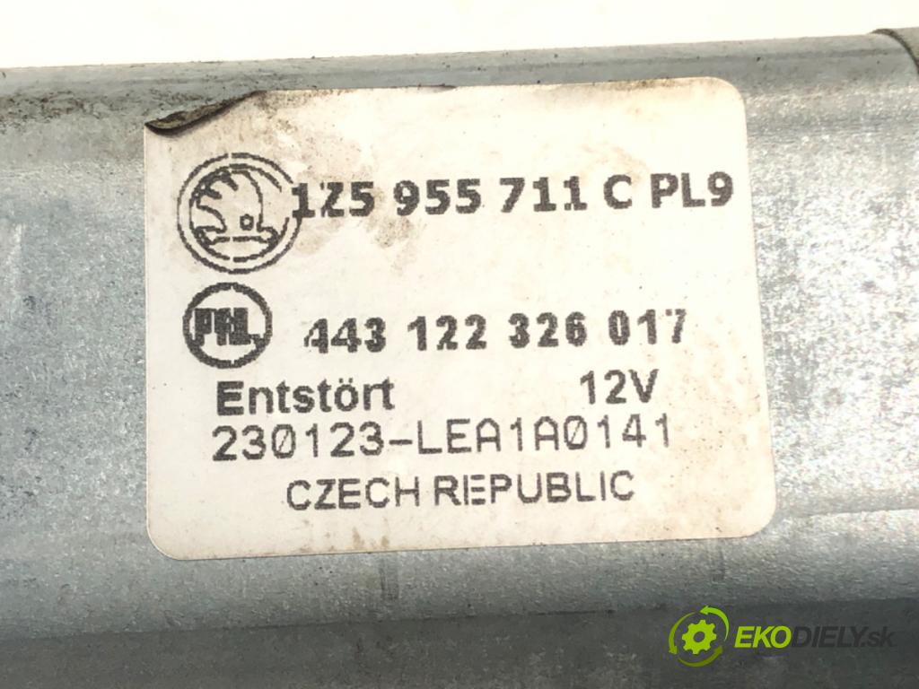 SKODA OCTAVIA II (1Z3) 2004 - 2013    1.6 FSI 85 kW [115 KM] benzyna 2004 - 2008  motor stěračů zadní část 1Z5955711C