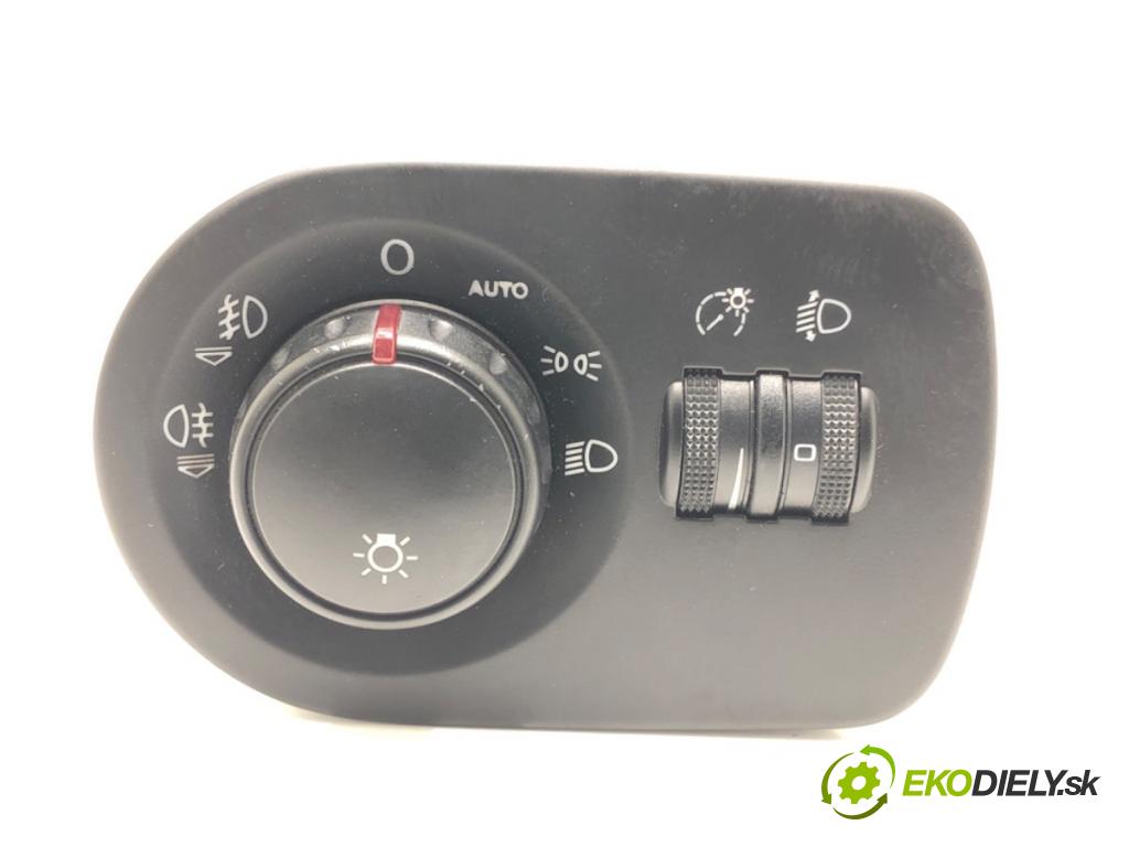SEAT LEON (1P1) 2005 - 2013    1.6 75 kW [102 KM] benzyna 2005 - 2012  spínač světel D. 5P0919094A