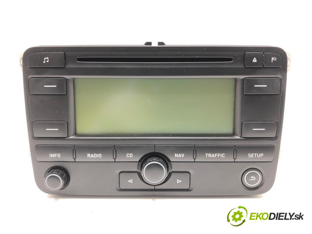 SEAT LEON (1P1) 2005 - 2013    1.6 75 kW [102 KM] benzyna 2005 - 2012  RADIO 5P0035191 (Audio zariadenie)