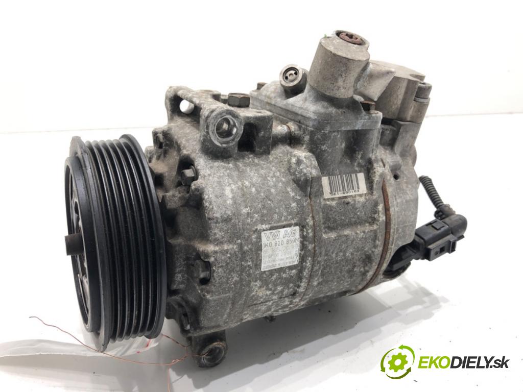 SEAT LEON (1P1) 2005 - 2013    1.6 75 kW [102 KM] benzyna 2005 - 2012  kompresor klimatizace 1K0820859M (Kompresory)