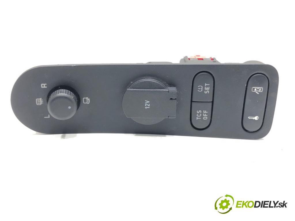 SEAT LEON (1P1) 2005 - 2013    1.6 75 kW [102 KM] benzyna 2005 - 2012  Prepínač nastavenia spätných zrkadiel 5P0959565 (Prepínač/spínač/tlačidlo a ovládač kúrenia)