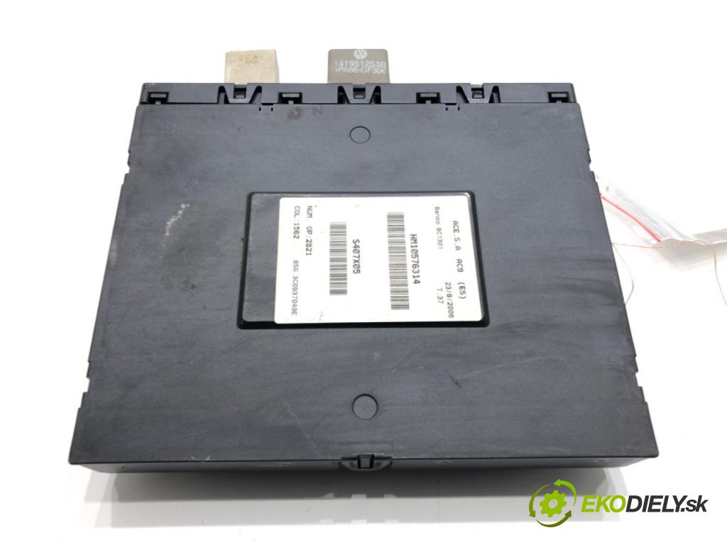 SEAT LEON (1P1) 2005 - 2013    1.6 75 kW [102 KM] benzyna 2005 - 2012  Modul BORDNETZ 3C0937049E (Ostatné)