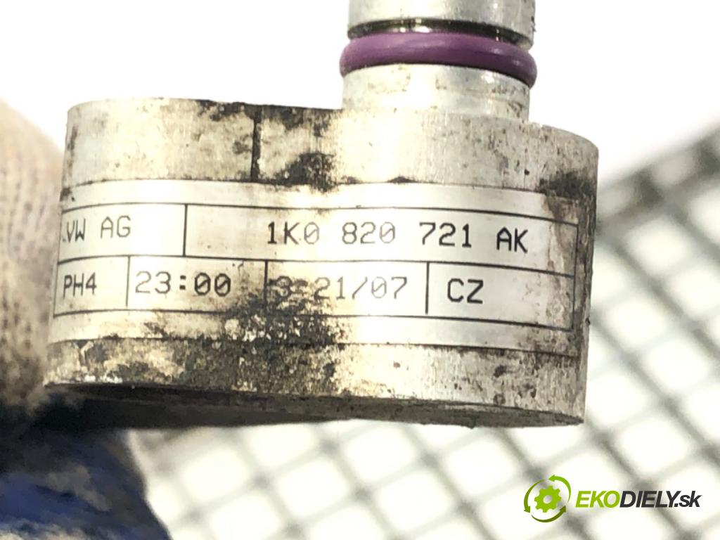 SKODA OCTAVIA II (1Z3) 2004 - 2013    1.6 FSI 85 kW [115 KM] benzyna 2004 - 2008  rúrka klimatizácie 1K0820721AK (Rúrka klimatizácie)