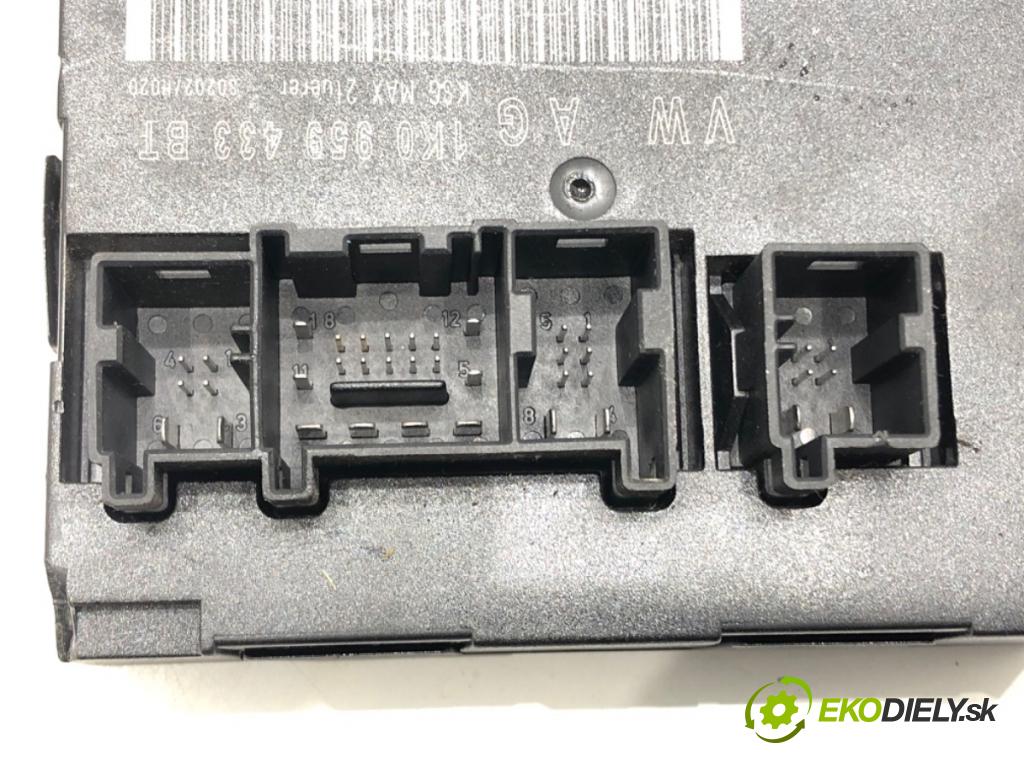 SEAT LEON (1P1) 2005 - 2013    1.6 75 kW [102 KM] benzyna 2005 - 2012  Modul komfortu 1K0959433BT (Modul komfortu)