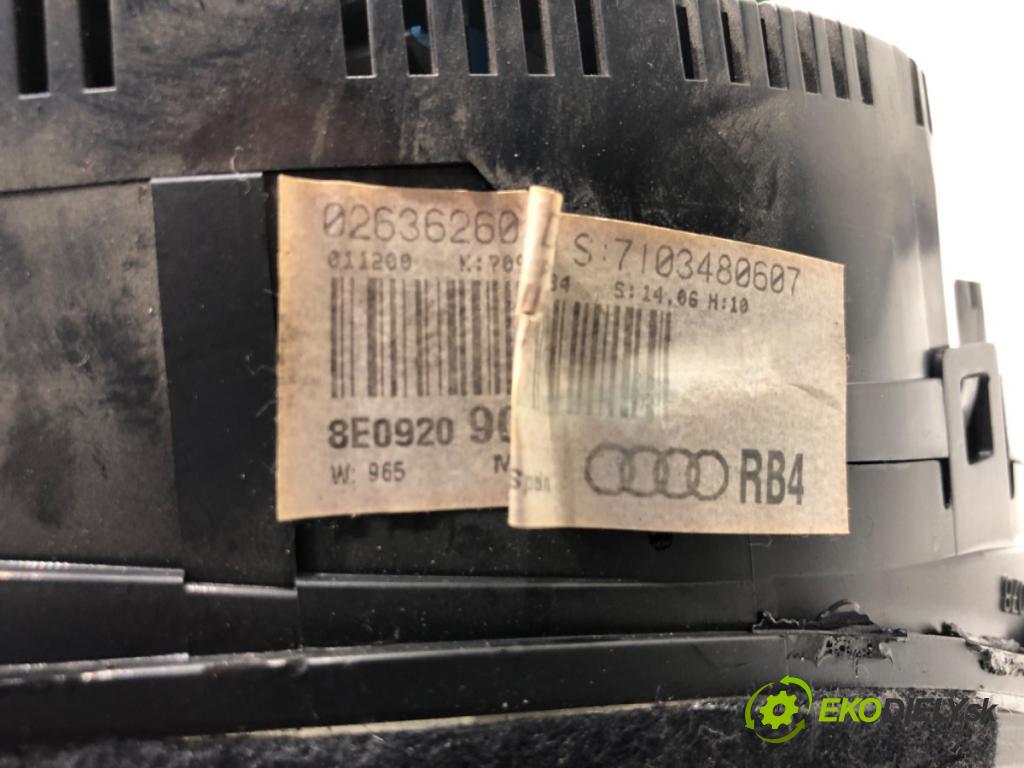 AUDI A4 B6 (8E2) 2000 - 2005    1.9 TDI 96 kW [130 KM] olej napędowy 2000 - 2004  Prístrojovka 036901830 (Prístrojová doska, displej)