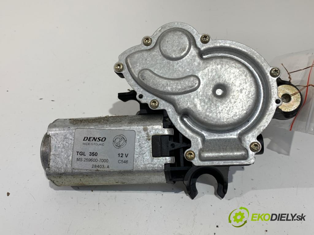 FIAT PANDA (169_) 2003 - 2022    1.1 (169.AXA1A) 40 kW [54 KM] benzyna 2003 - 2022  motor stěračů zadní část 259600-7000