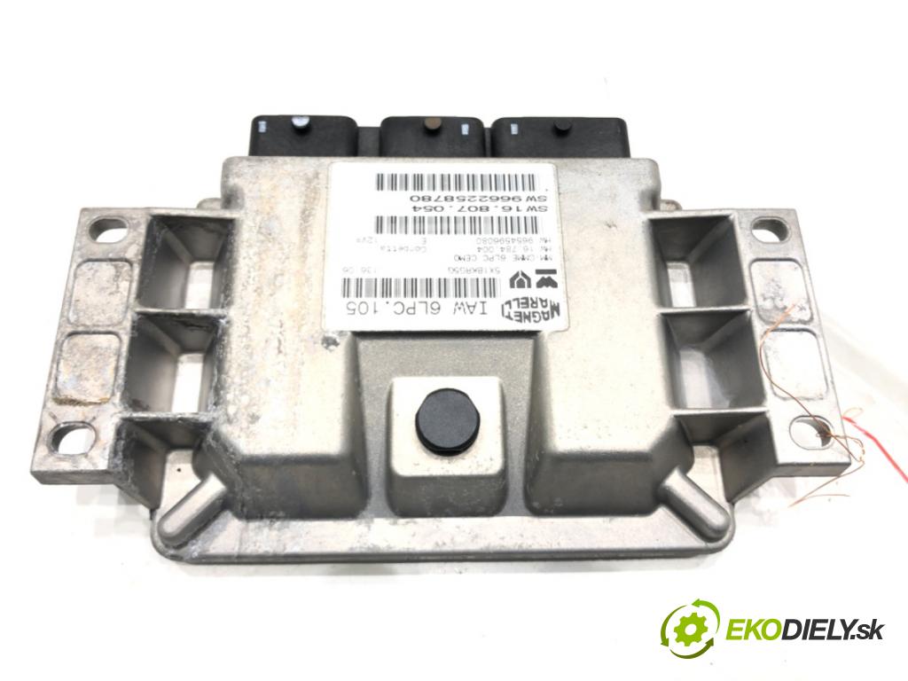 PEUGEOT 207 (WA_, WC_) 2006 - 2015    1.4 16V 65 kW [88 KM] benzyna 2006 - 2013  riadiaca jednotka Motor IAW6LPC.105 (Riadiaca jednotka)