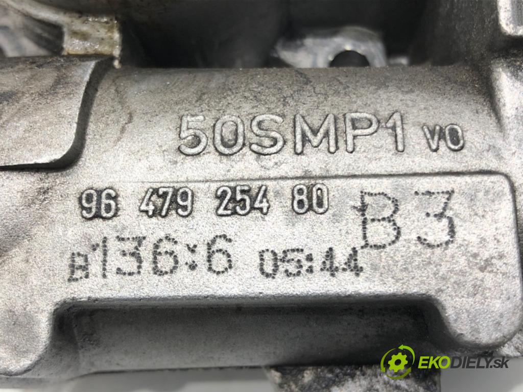 PEUGEOT 207 (WA_, WC_) 2006 - 2015    1.4 16V 65 kW [88 KM] benzyna 2006 - 2013  Škrtiaca klapka 9647925480 (Škrtiaca klapka)