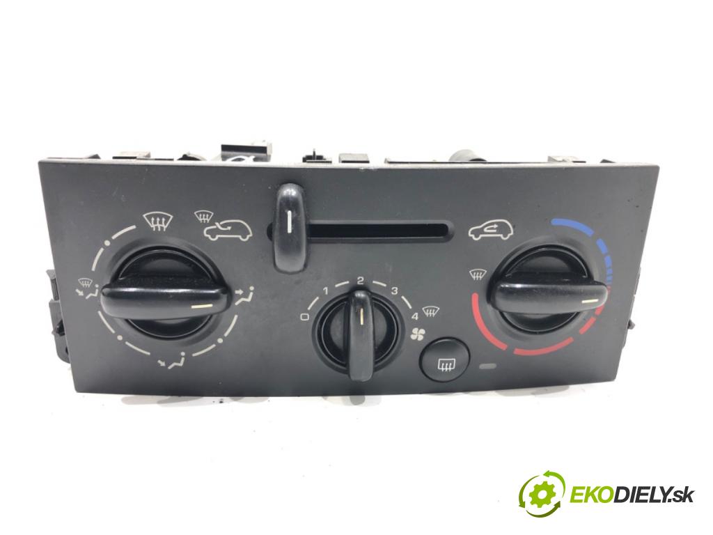 PEUGEOT 207 (WA_, WC_) 2006 - 2015    1.4 16V 65 kW [88 KM] benzyna 2006 - 2013  Panel ovládania kúrenia  (Prepínač/spínač/tlačidlo a ovládač kúrenia)