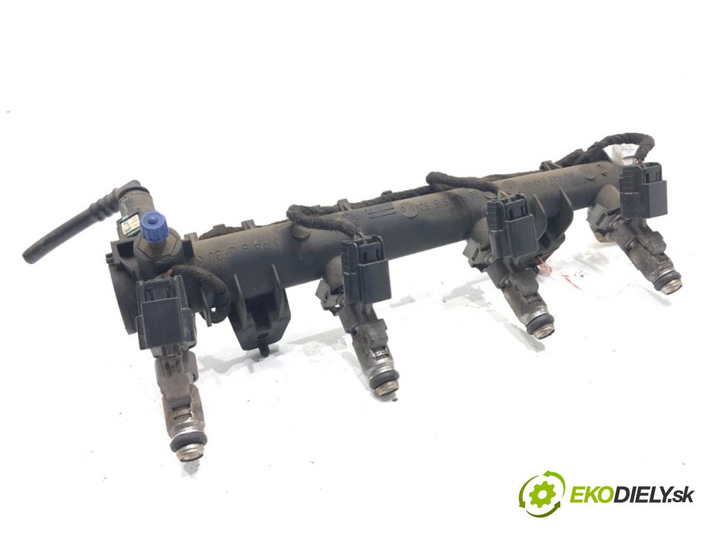 PEUGEOT 207 (WA_, WC_) 2006 - 2015    1.4 16V 65 kW [88 KM] benzyna 2006 - 2013  Lišta vstrekovacia 9646135180 (Vstrekovacia lišta)