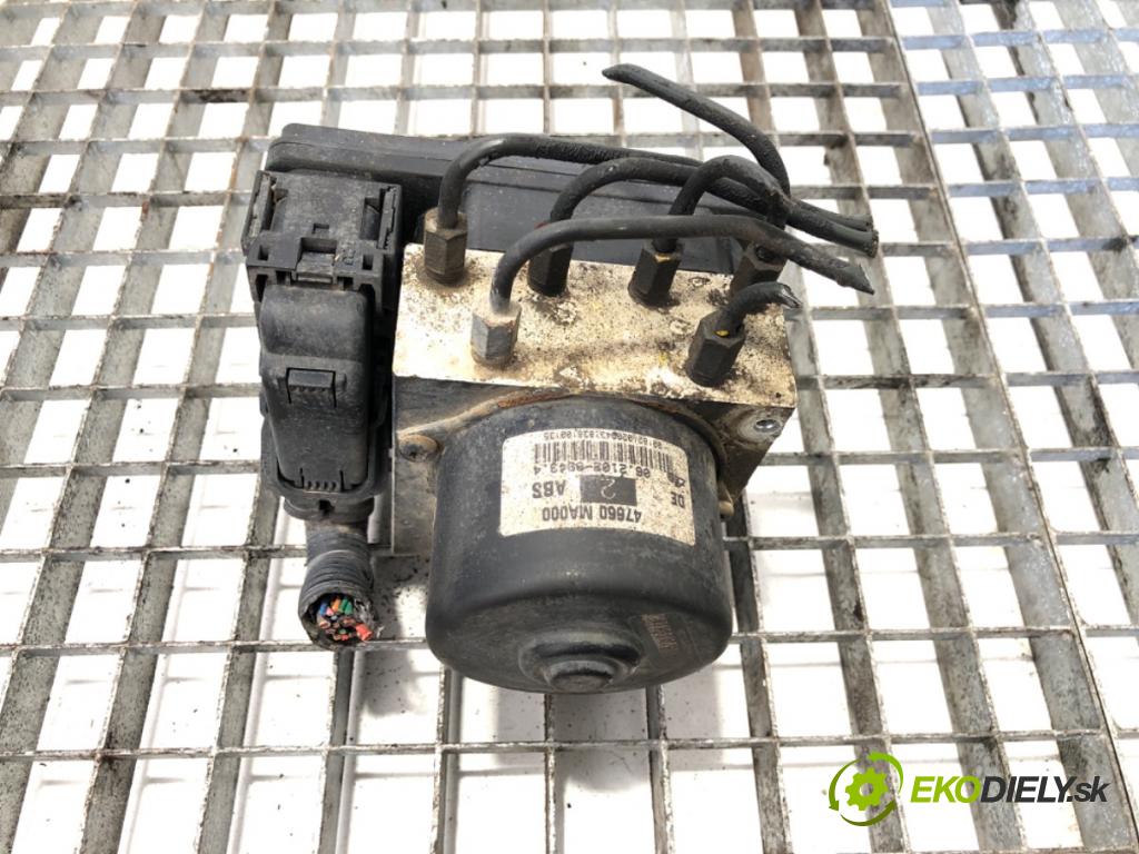 NISSAN CABSTAR (F24M, F24W) 2006 - 2013    35.13 DCI, 45.13 DCI 2.5 (F24M) 96 kW [131 KM] olej napędowy 2006 - 2012  Pumpa ABS 47660-MA000 (Pumpa ABS)