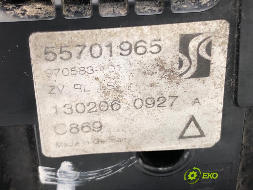 FIAT GRANDE PUNTO (199_) 2005 - 2022    1.3 D Multijet (199.AXD11, 199.AXD1A, 199.AXD1B,... 66 kW [90 KM] olej napędowy 2005 - 2010  zámok dveře levý zadní část 55701965