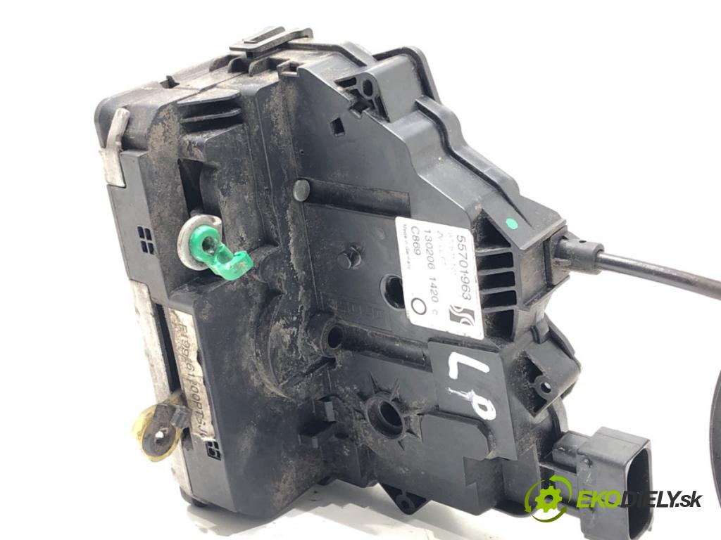FIAT GRANDE PUNTO (199_) 2005 - 2022    1.3 D Multijet (199.AXD11, 199.AXD1A, 199.AXD1B,... 66 kW [90 KM] olej napędowy 2005 - 2010  zámok dveře levý přední část 55701963