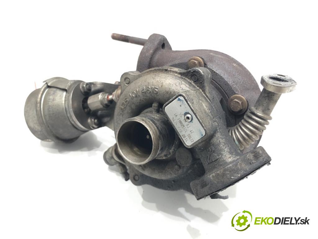 FIAT GRANDE PUNTO (199_) 2005 - 2022    1.3 D Multijet (199.AXD11, 199.AXD1A, 199.AXD1B,... 66 kW [90 KM] olej napędowy 2005 - 2010  turbo 55198317 (Turbodúchadla (kompletní))