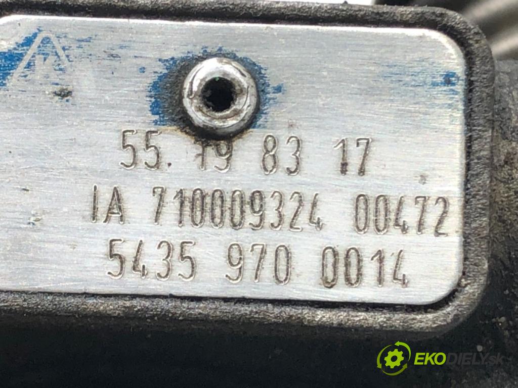 FIAT GRANDE PUNTO (199_) 2005 - 2022    1.3 D Multijet (199.AXD11, 199.AXD1A, 199.AXD1B,... 66 kW [90 KM] olej napędowy 2005 - 2010  turbo 55198317 (Turbodúchadla (kompletní))