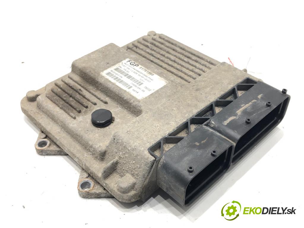 FIAT GRANDE PUNTO (199_) 2005 - 2022    1.3 D Multijet (199.AXD11, 199.AXD1A, 199.AXD1B,... 66 kW [90 KM] olej napędowy 2005 - 2010  riadiaca jednotka Motor 51781568 (Riadiaca jednotka)