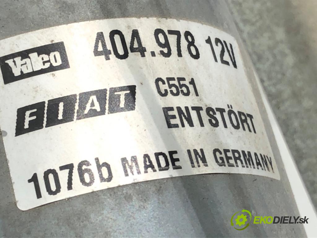 FIAT GRANDE PUNTO (199_) 2005 - 2022    1.3 D Multijet (199.AXD11, 199.AXD1A, 199.AXD1B,... 66 kW [90 KM] olej napędowy 2005 - 2010  Mechanizmus stieračov predný 404978 (Motorček stieračov predné)