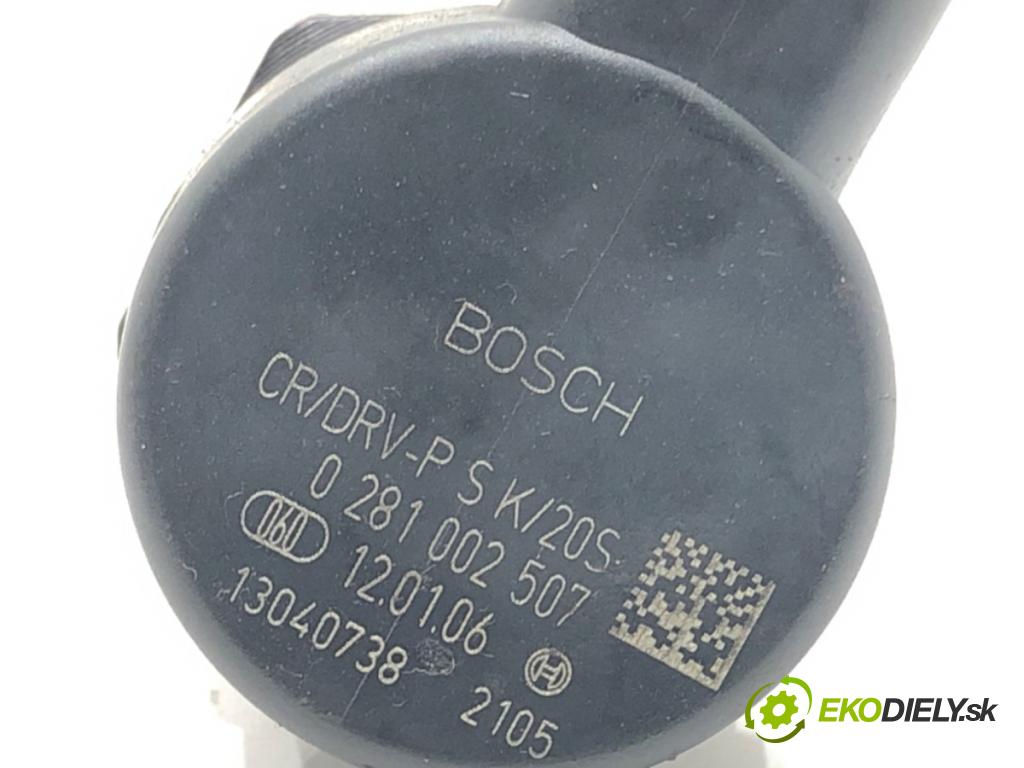 FIAT GRANDE PUNTO (199_) 2005 - 2022    1.3 D Multijet (199.AXD11, 199.AXD1A, 199.AXD1B,... 66 kW [90 KM] olej napędowy 2005 - 2010  Snímač tlaku paliva 0281002507 (Snímač)