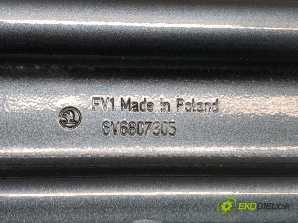 SKODA FABIA III (NJ3) 2014 - 2022    1.0 TSI 70 kW [95 KM] benzyna 2014 - 2022  Výstuha nárazníka zad 8V6807305 (Výstuha zadná)