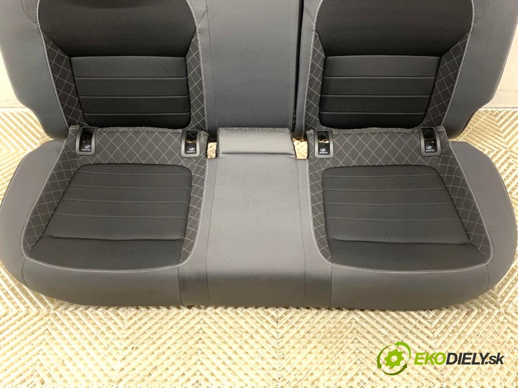 SKODA FABIA III (NJ3) 2014 - 2022    1.0 TSI 70 kW [95 KM] benzyna 2014 - 2022  Sedadlo druhý rad